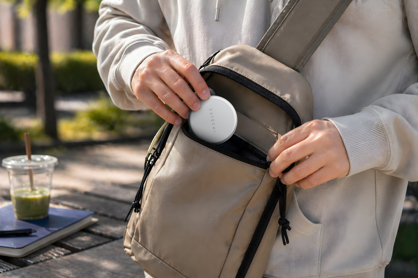 Satechi OntheGo 5-in-1 Multiport Adapter - Zilver
