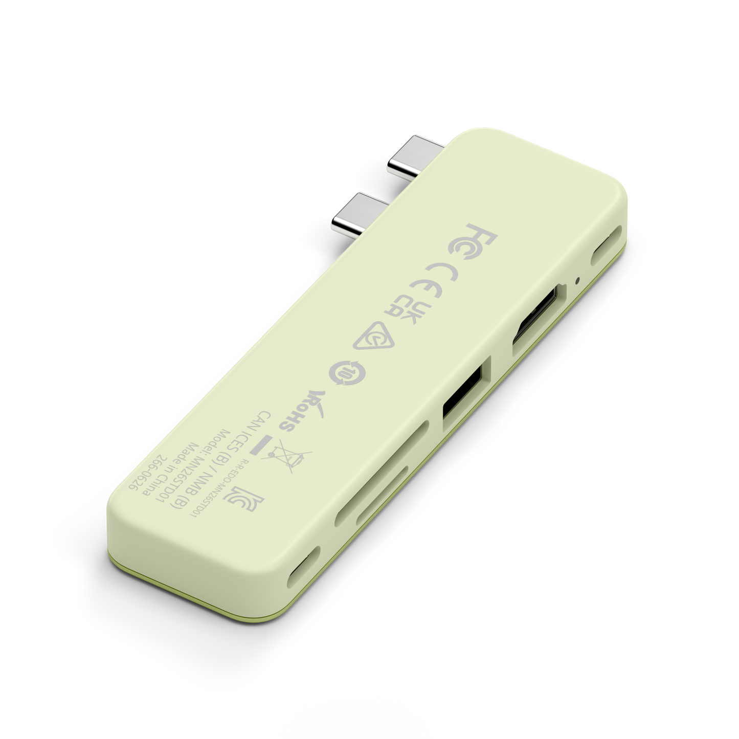 Satechi USB-C Snap Hub - Jaune agrume
