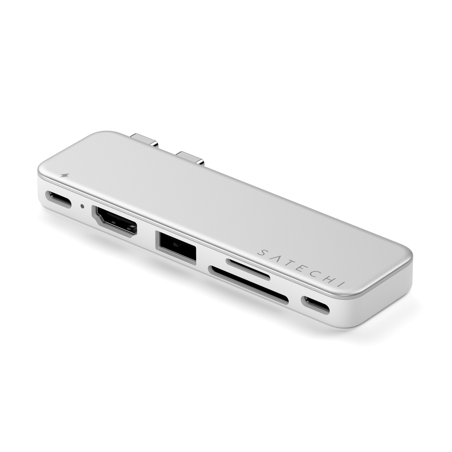 Satechi USB-C Snap Hub - Argent