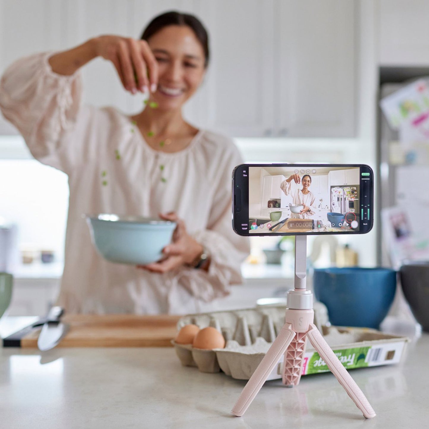 EOL ShiftCam SnapGrip - Creator Kit - Chalk Pink