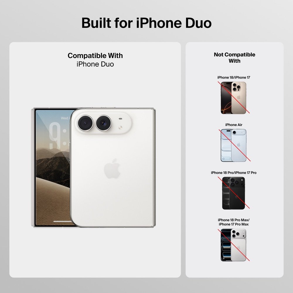 Belkin Protecteur d'écran avant pour iPhone Duo - Titan SmartShield Pro Glass