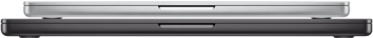 MacBook Pro 14 pouces, argent, fermé, MacBook Pro 16 pouces, noir sidéral, fermé