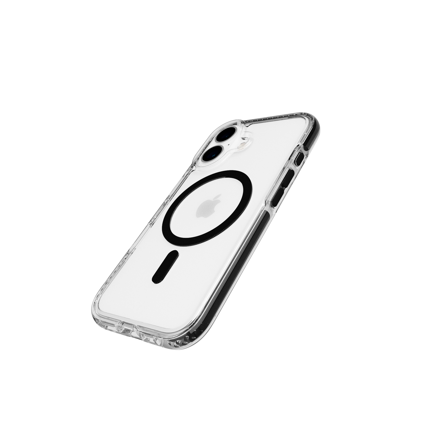 EOL Tech21 Evo Crystal MagSafe voor iPhone 16 - Zwart