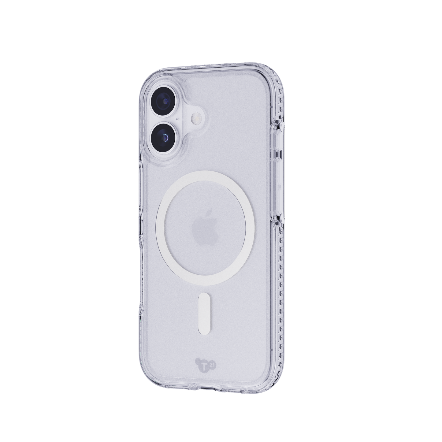 Tech21 Evo Crystal MagSafe pour iPhone 17 - Argent métallique