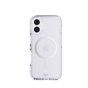 Tech21 Evo Crystal MagSafe pour iPhone 17 - Argent métallique