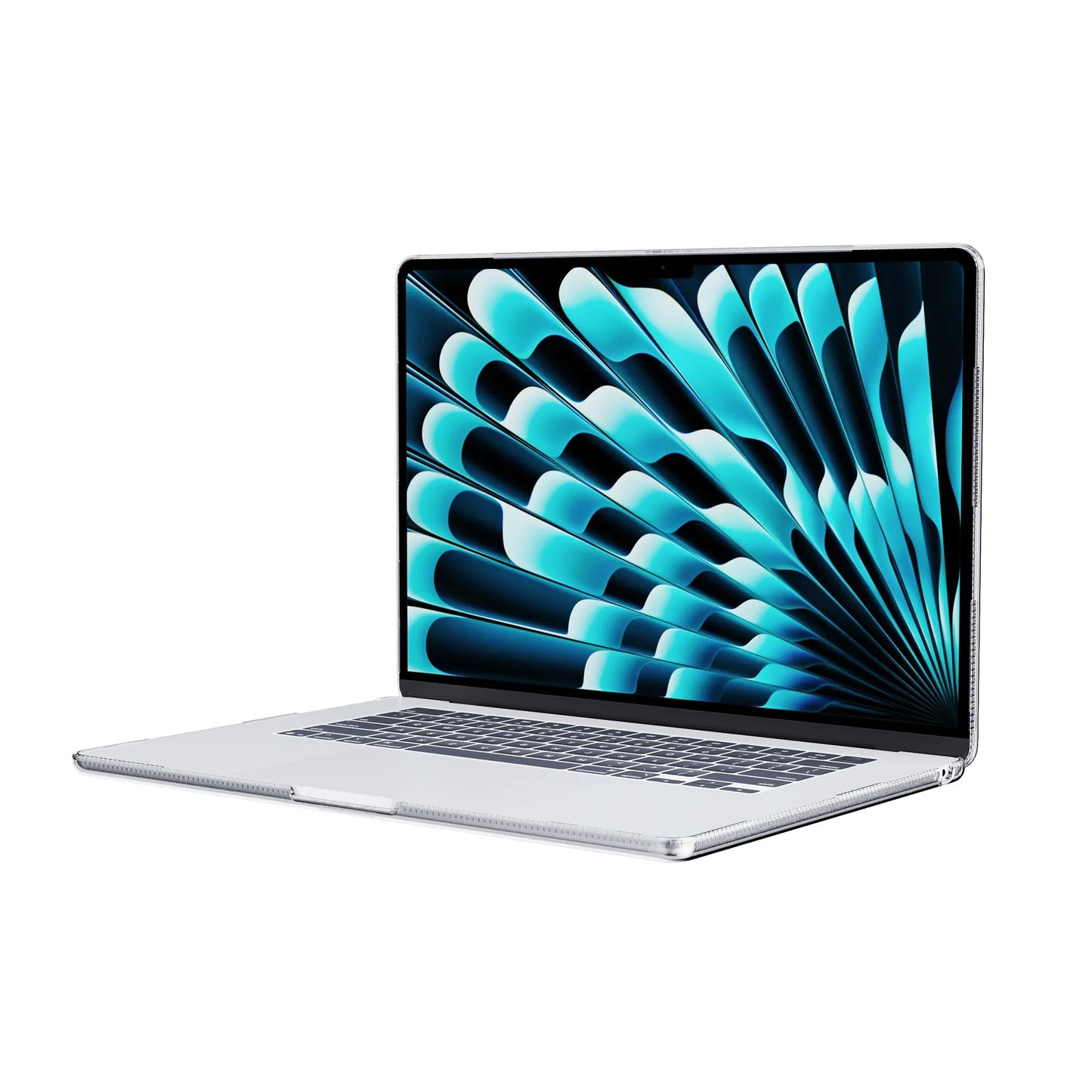 Tech21 EvoShell pour MacBook Air 15 pouces (M5/M4/M3/M2) - Transparent