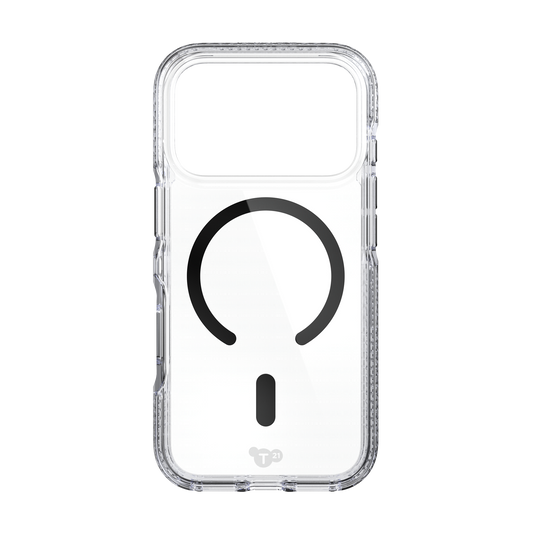 Tech21 Evo Crystal MagSafe voor iPhone 18 Pro/17 Pro - Zwart