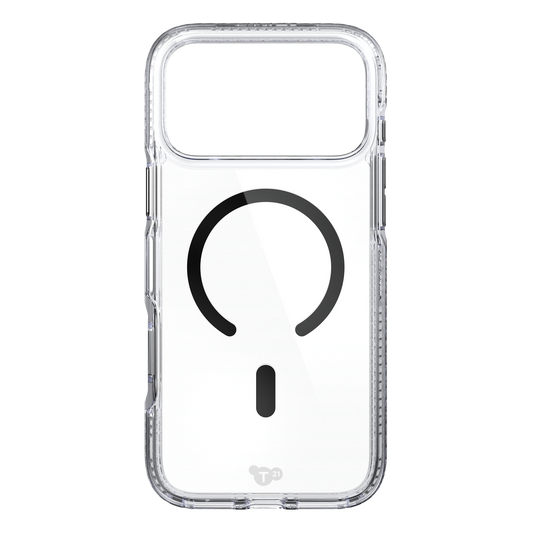 Tech21 Evo Crystal MagSafe voor iPhone 18 Pro Max/17 Pro Max - Zwart