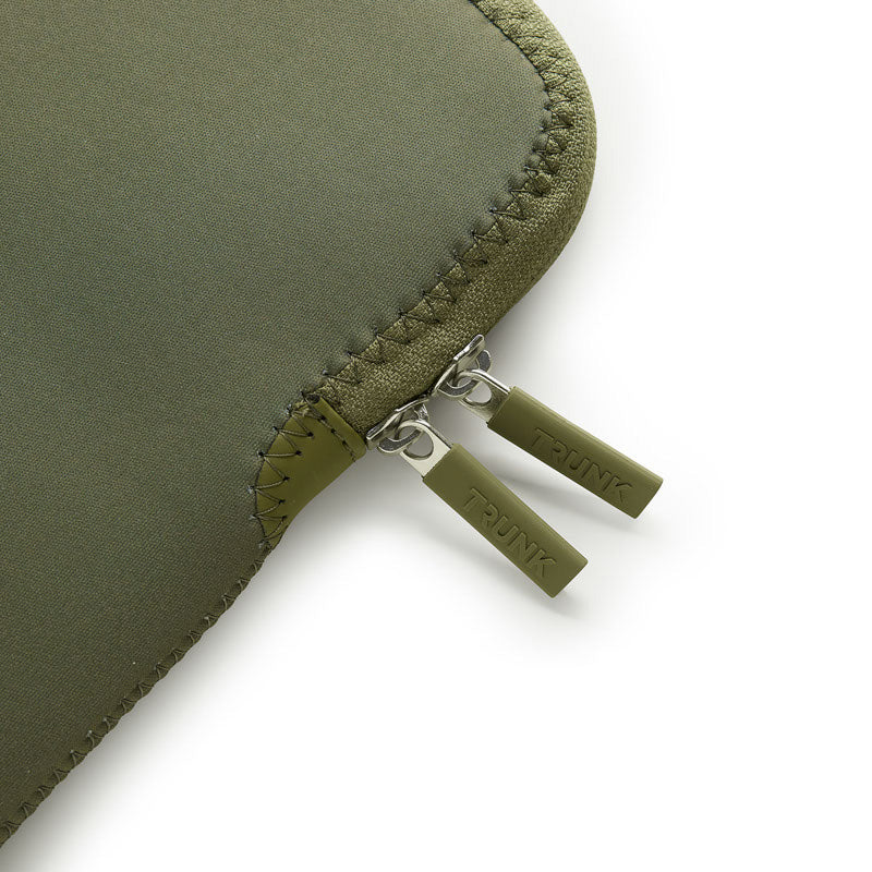 Trunk Housse en néoprène pour MacBook Air 13 pouces - Spagnum vert