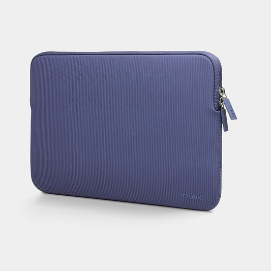 Trunk Housse en velours côtelé pour MacBook 13 pouces - Myrtille
