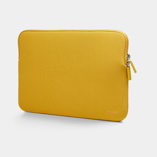 EOL Trunk Ribbed Velvet Sleeve voor MacBook 13-inch - Zonnebloem