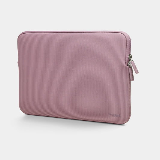 Trunk Ribbed Velvet Sleeve voor MacBook 13-inch - Roos