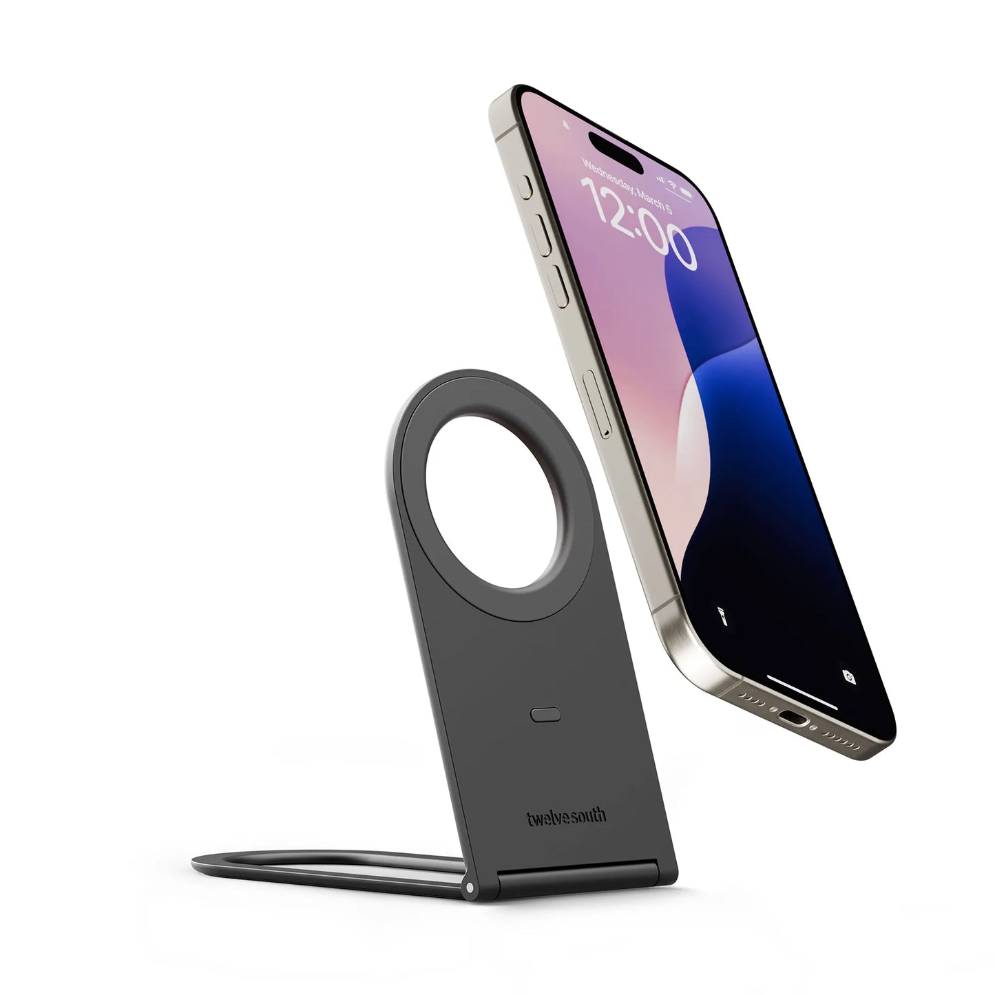 Twelve South Curve Nano - Magnetic iPhone Stand - Noir