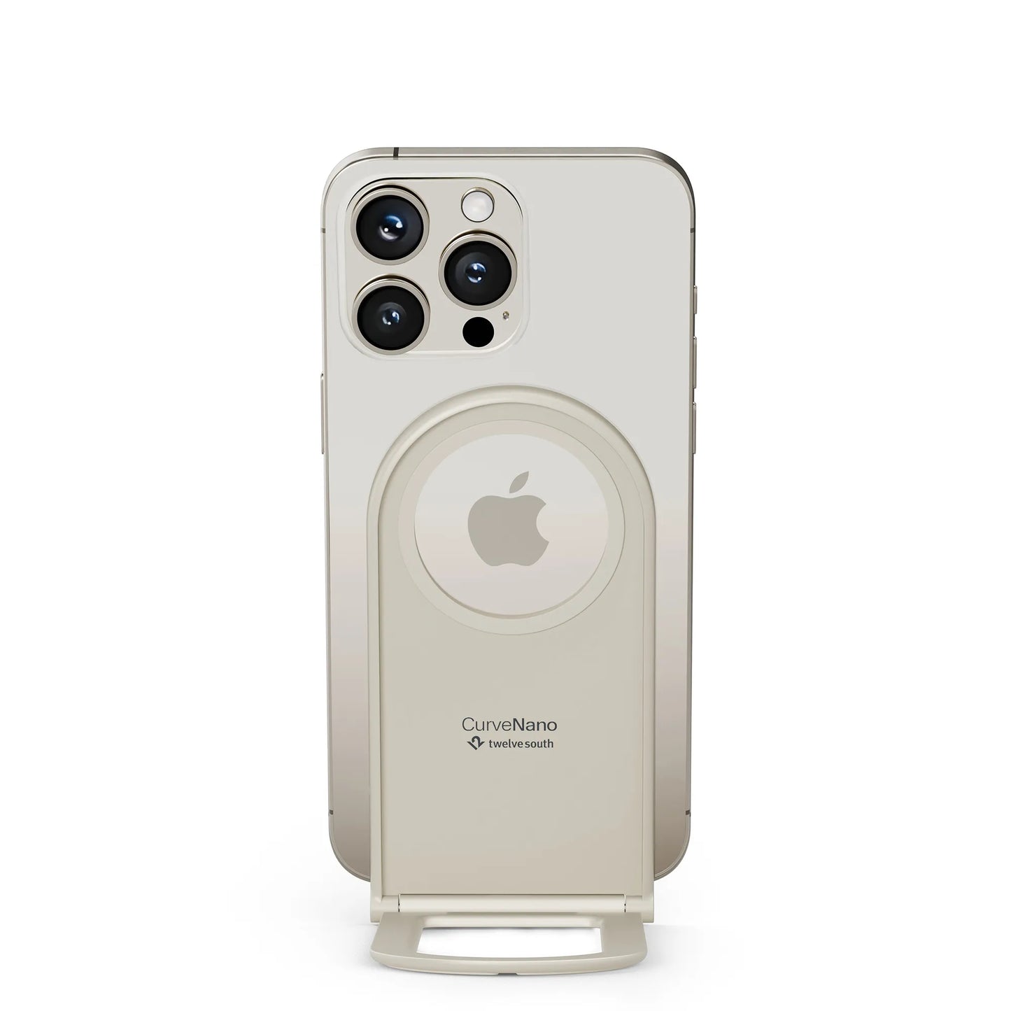 Twelve South Curve Nano - Magnetic iPhone Stand - Pierre de grès