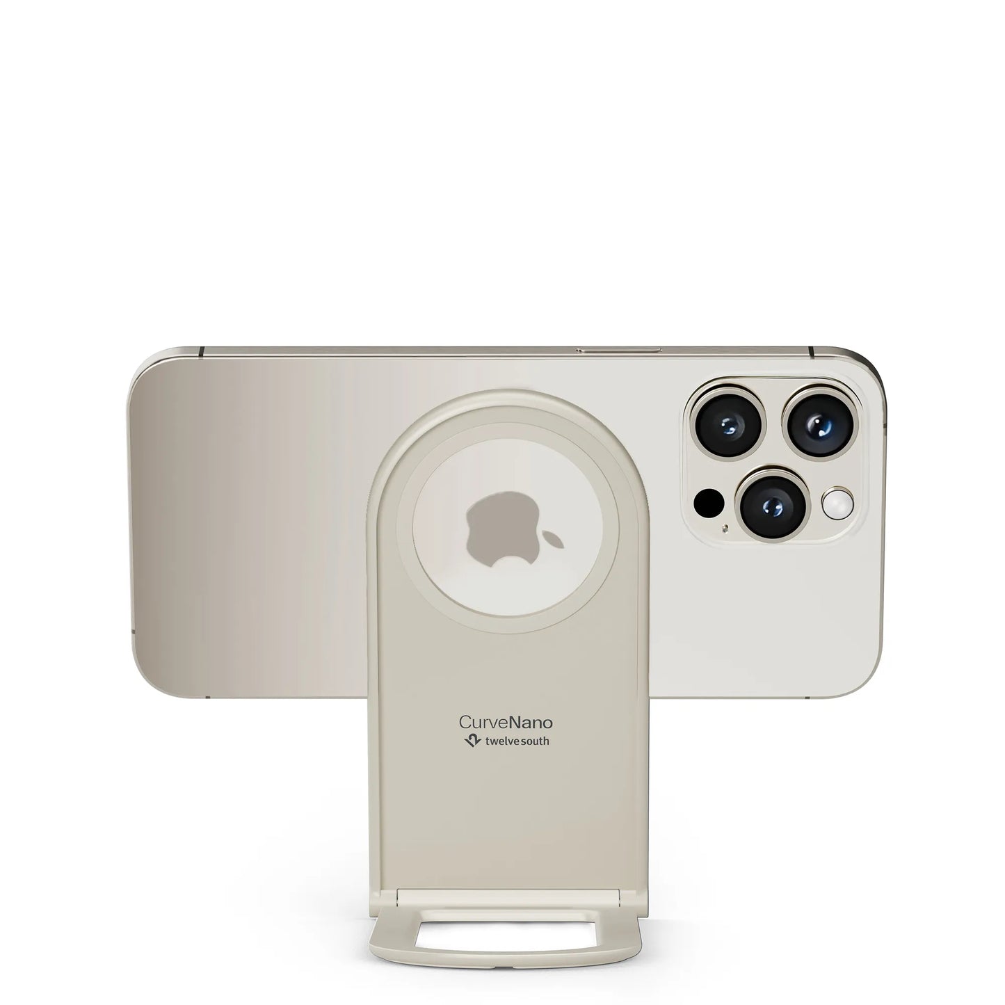 Twelve South Curve Nano - Magnetic iPhone Stand - Pierre de grès