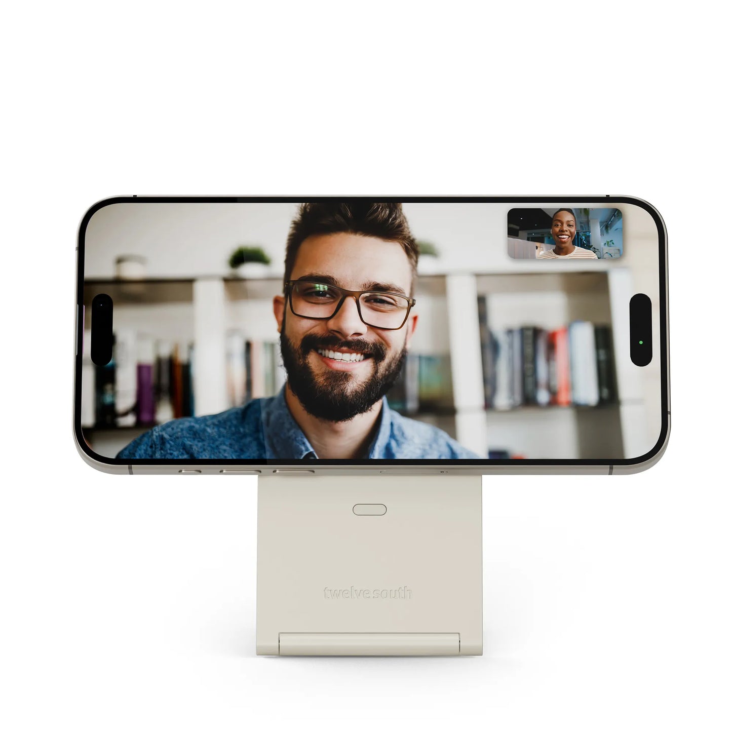 Twelve South Curve Nano - Magnetic iPhone Stand - Pierre de grès