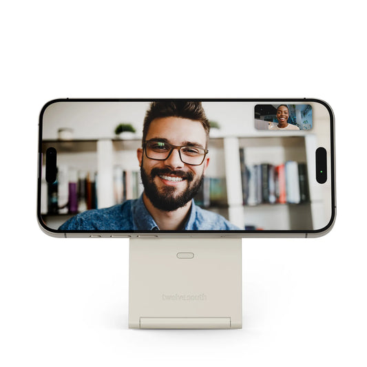 Twelve South Curve Nano - Magnetic iPhone Stand - Pierre de grès