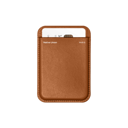 Native Union (RE)Classic Card Wallet - Brun