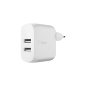 Belkin BoostCharge | Chargeur secteur 2 ports USB-A (24W)