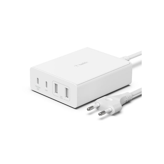 Belkin BoostCharge Pro | 4-poorts GaN-lader (108W) - Wit