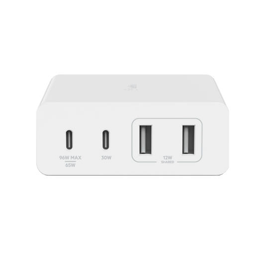 Belkin BoostCharge Pro | 4-poorts GaN-lader (108W) - Wit