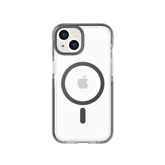 Tech21 Evo Crystal MagSafe voor iPhone 14 - Grafiet