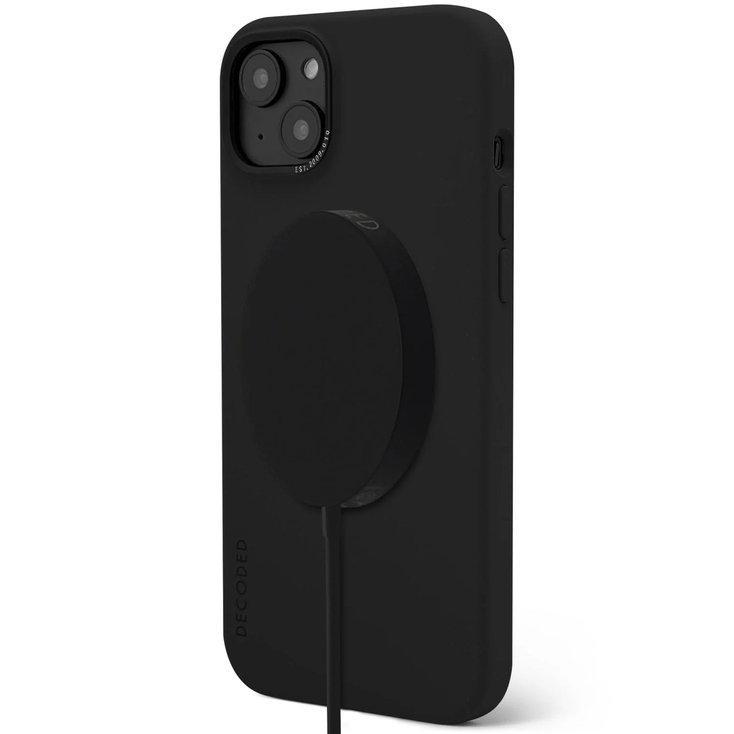 EOL Decoded Antimicrobial Silicone Backcover voor iPhone 14 Plus - Charcoal