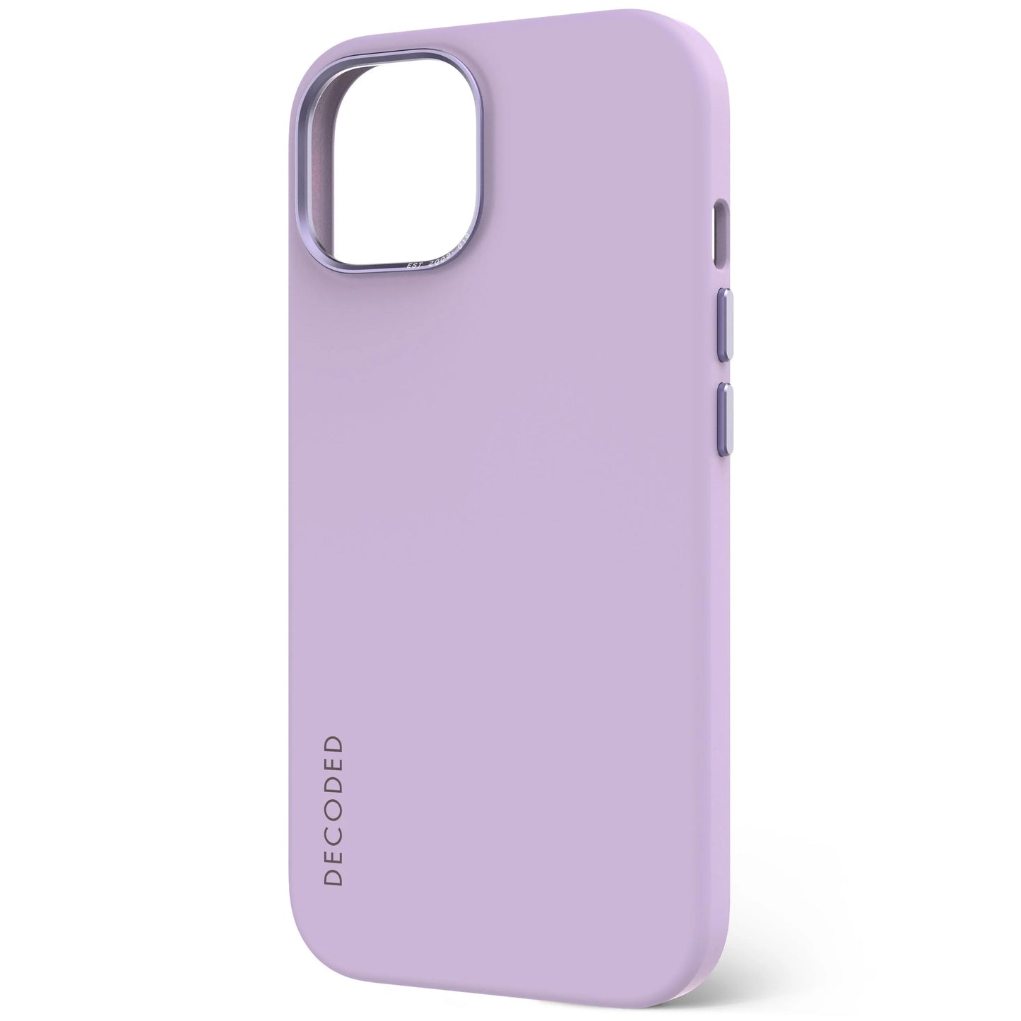 EOL Decoded coque en silicone pour iPhone 15 Plus - Digital Lavender