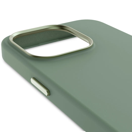 EOL Decoded Siliconenhoesje voor iPhone 15 Pro Max - Sage Leaf