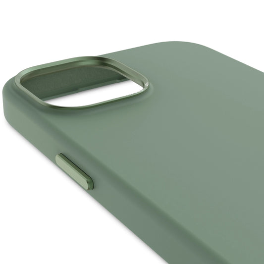 EOL Decoded coque en silicone pour iPhone 15 Plus - Sage Leaf