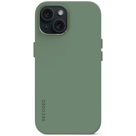 EOL Decoded Siliconenhoesje voor iPhone 15 Plus - Sage Leaf