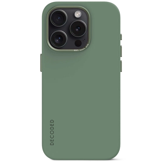 EOL Decoded coque en silicone pour iPhone 15 Pro Max - Sage Leaf