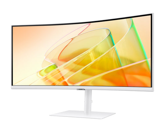 Samsung ViewFinity S6 34-inch LED monitor / 6440 x 1440 UWQHD @ 100 Hz / VA / 350 cd/m² / 3000:1 / HDR10 / 5 ms / 2 x Thunderbolt 4 / HDMI / DP (Wit)