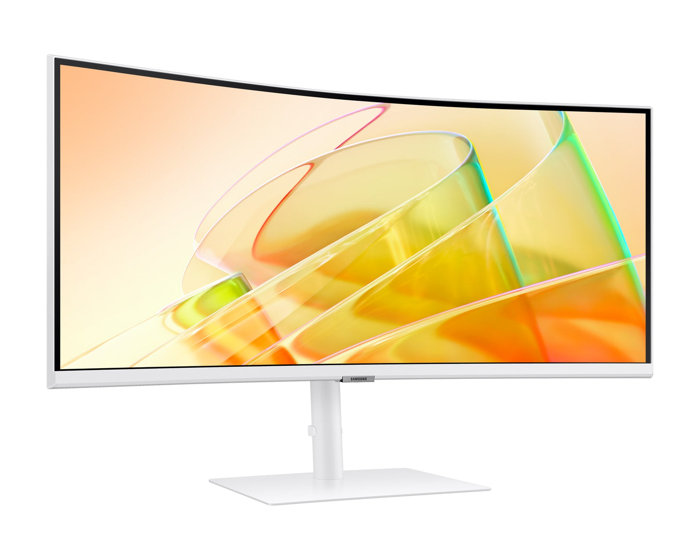 Samsung ViewFinity S6 34-inch LED monitor / 6440 x 1440 UWQHD @ 100 Hz / VA / 350 cd/m² / 3000:1 / HDR10 / 5 ms / 2 x Thunderbolt 4 / HDMI / DP (Blanc)