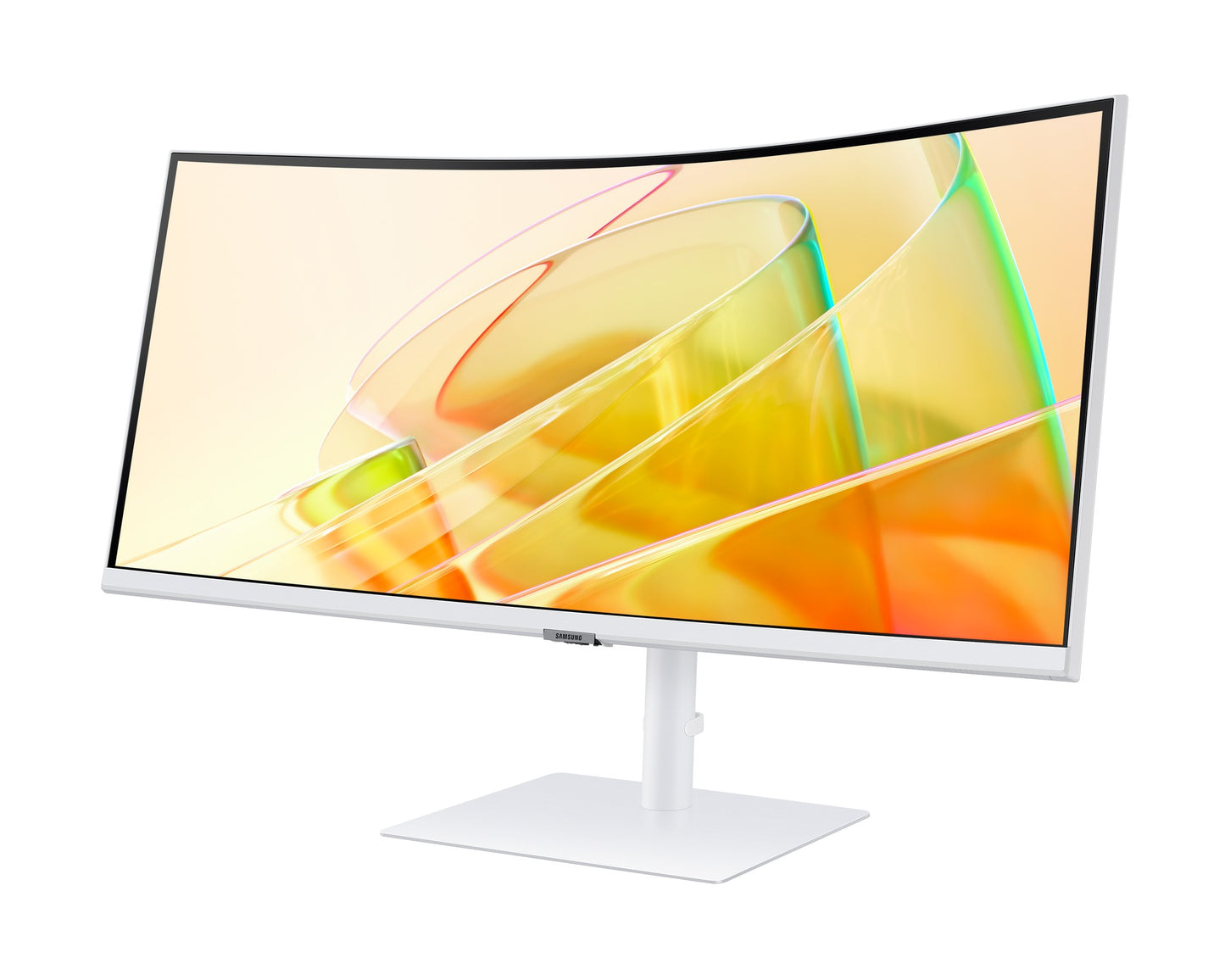 Samsung ViewFinity S6 34-inch LED monitor / 6440 x 1440 UWQHD @ 100 Hz / VA / 350 cd/m² / 3000:1 / HDR10 / 5 ms / 2 x Thunderbolt 4 / HDMI / DP (Blanc)