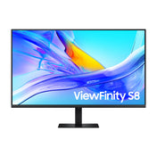 Samsung ViewFinity S8 37-inch LED monitor / 3840 x 2160 UHD @ 60 Hz / VA / 350 cd/m² / 3000:1 / HDR10 / 5 ms / HDMI / DP / USB-C (Noir)