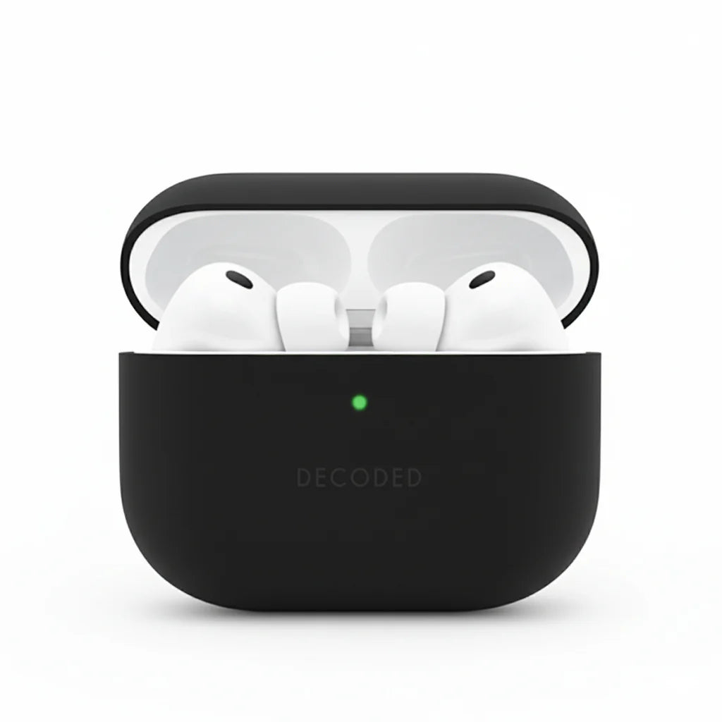 Decoded Silicone case voor AirPods Pro (3e gen.) - Zwart