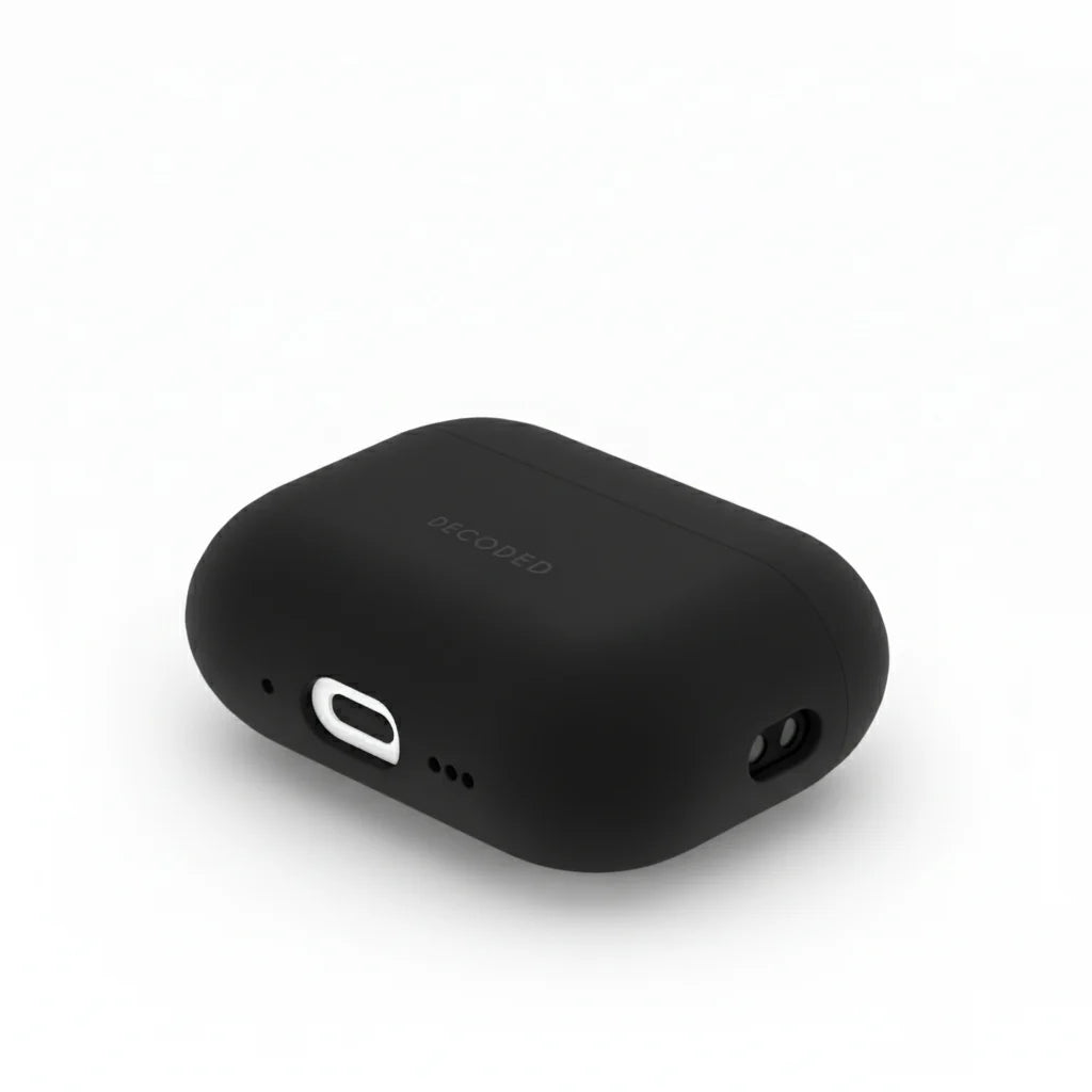 Decoded Silicone case voor AirPods Pro (3e gen.) - Zwart