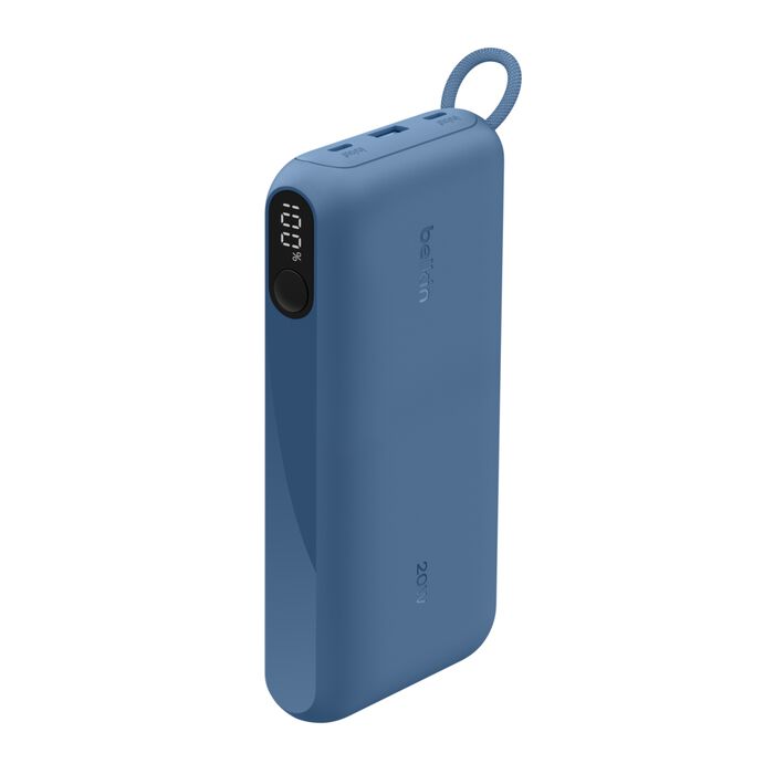Belkin BoostCharge | 20.000mAh-powerbank met display (20W) - Blauw