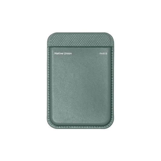 Native Union (RE)Classic Card Wallet - Vert ardoise