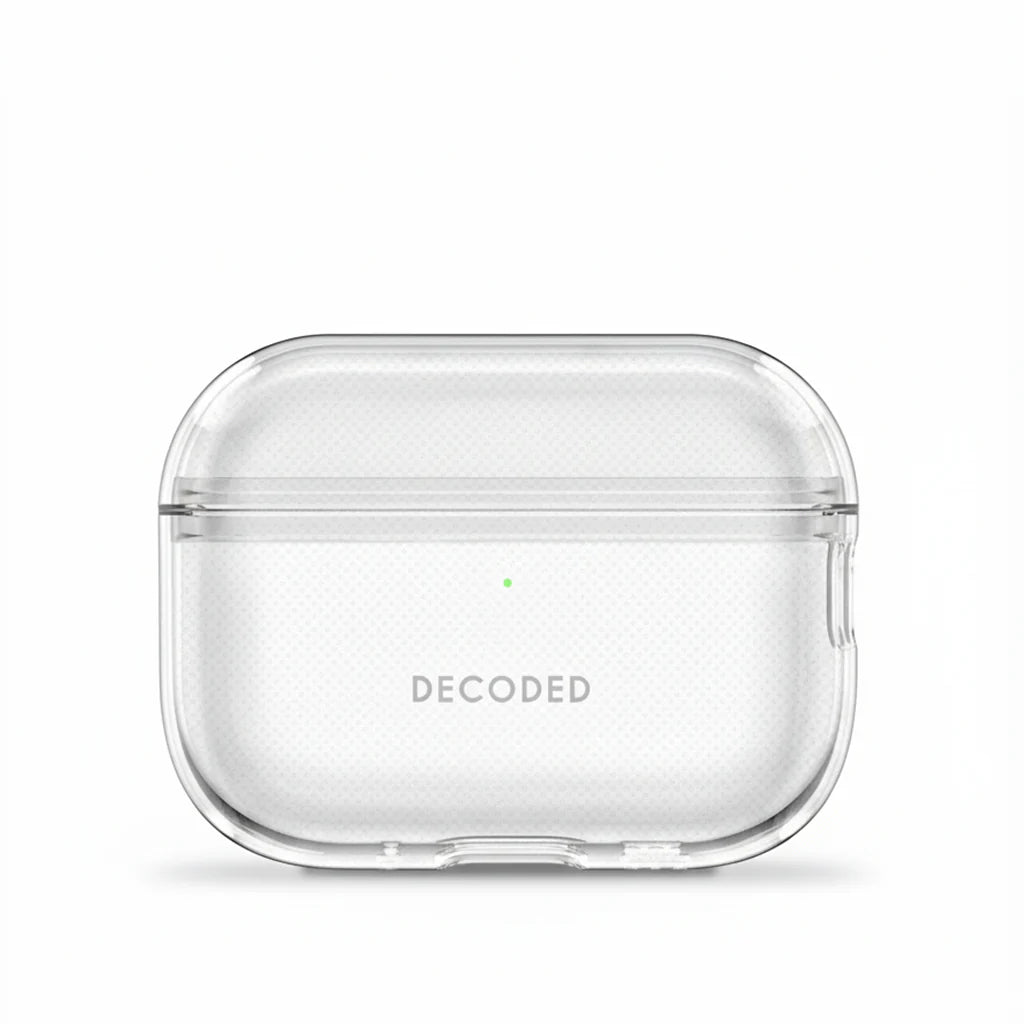 Decoded Silicone case voor AirPods Pro (3e gen.) - Transparant