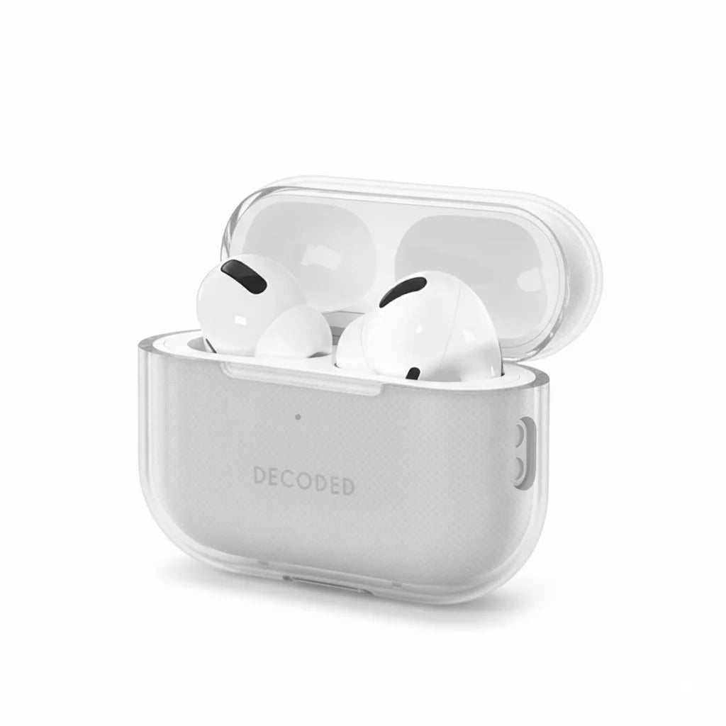 Decoded Silicone case voor AirPods Pro (3e gen.) - Transparant