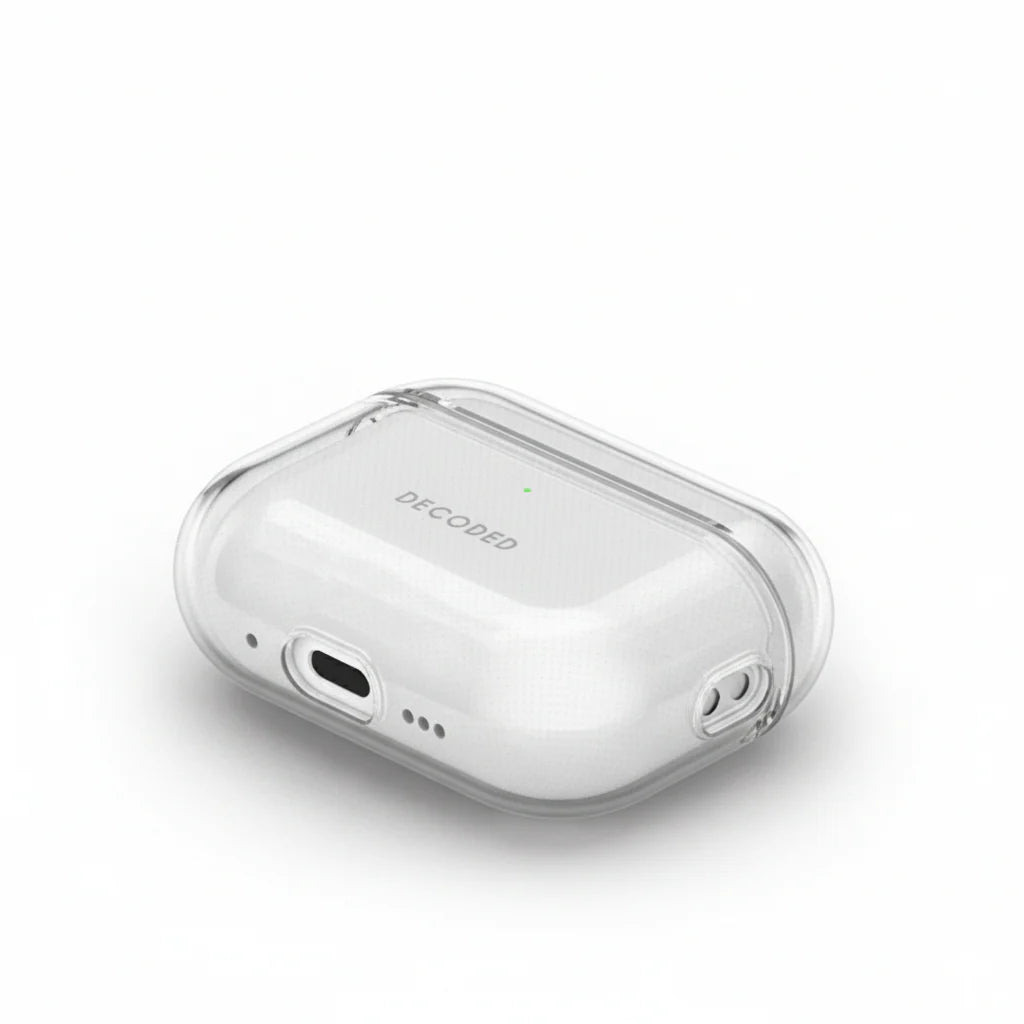 Decoded Silicone case voor AirPods Pro (3e gen.) - Transparant