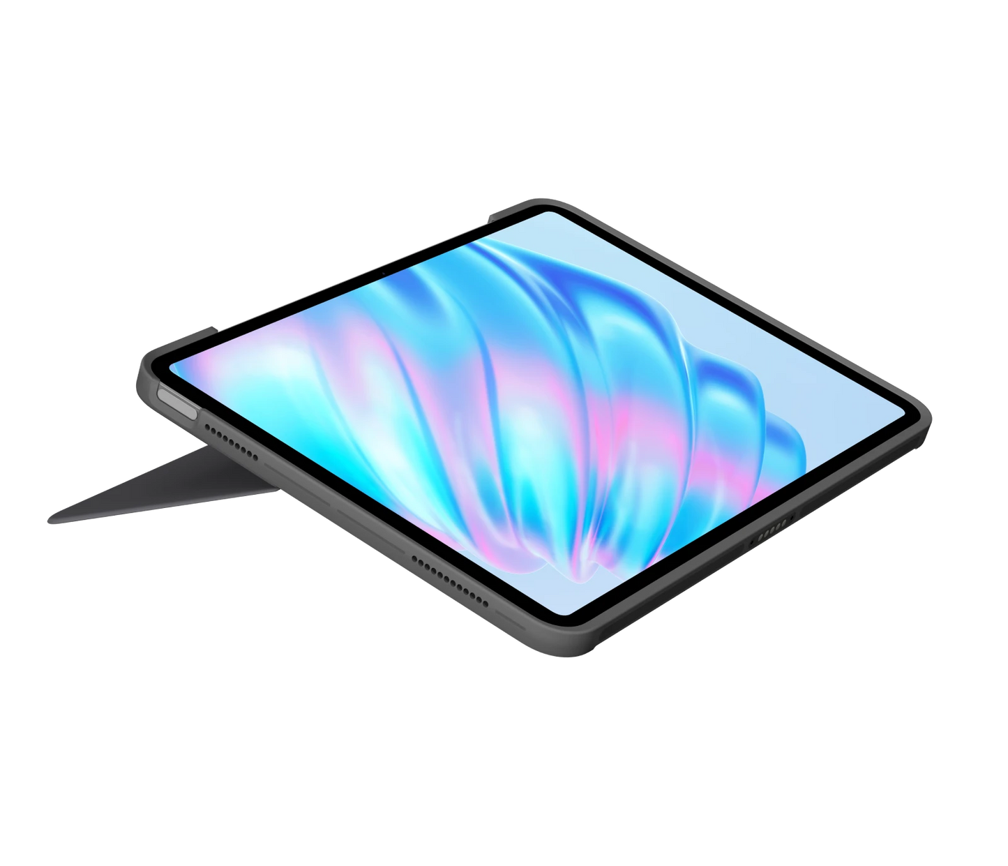 Logitech Combo Touch - Keyboard Case pour iPad Air 11 pouces (M3/M2/5e gén.) - UK(Qwerty) - Oxford Grey