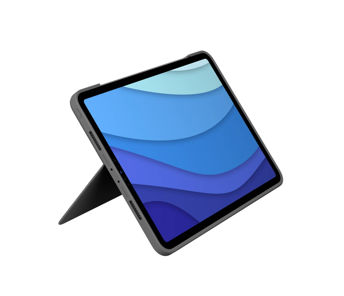 Logitech Combo Touch - Keyboard Case pour iPad Pro 11 pouces (1e/2e/3/4e gén.) - FR (Azerty) - Oxford Grey