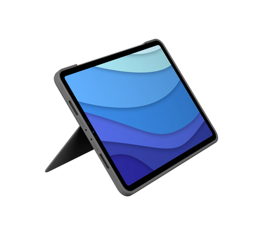 Logitech Combo Touch - Keyboard Case pour iPad Pro 11 pouces (1e/2e/3/4e gén.) - FR (Azerty) - Oxford Grey