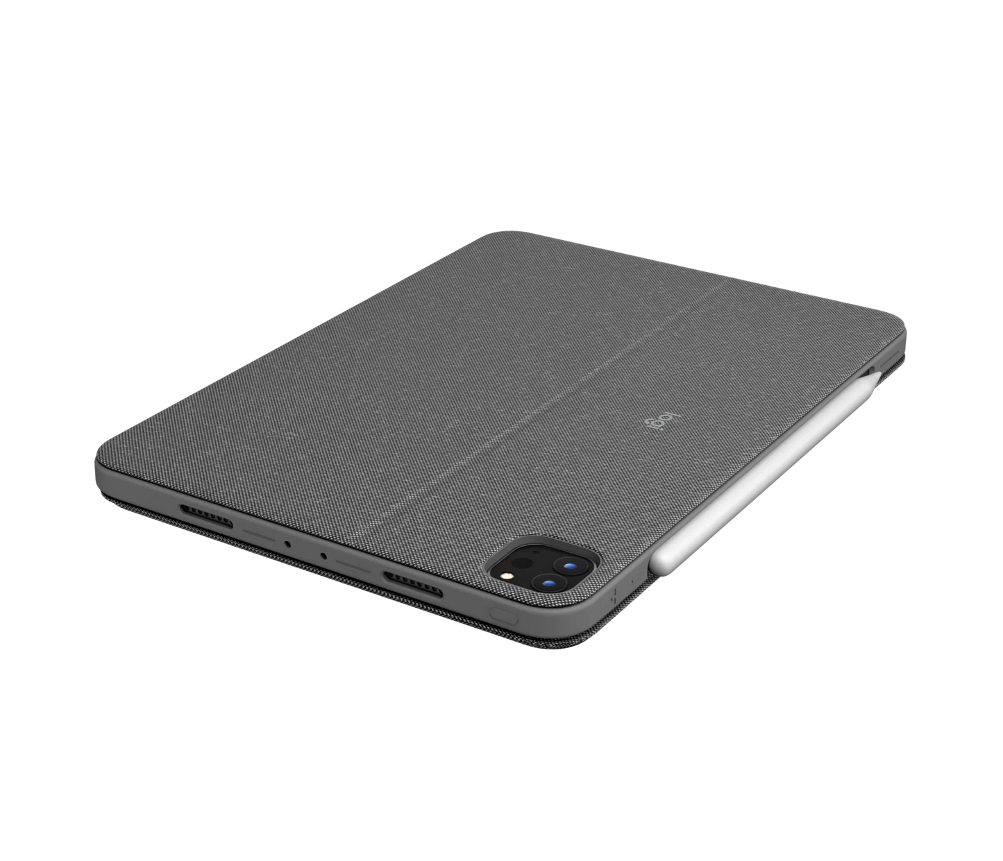 Logitech Combo Touch - Keyboard Case pour iPad Pro 11 pouces (1e/2e/3/4e gén.) - FR (Azerty) - Oxford Grey