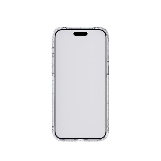 Tech21 Evo Clear hoesje avec MagSafe pour iPhone 15 Pro Max - Sparkle Solar