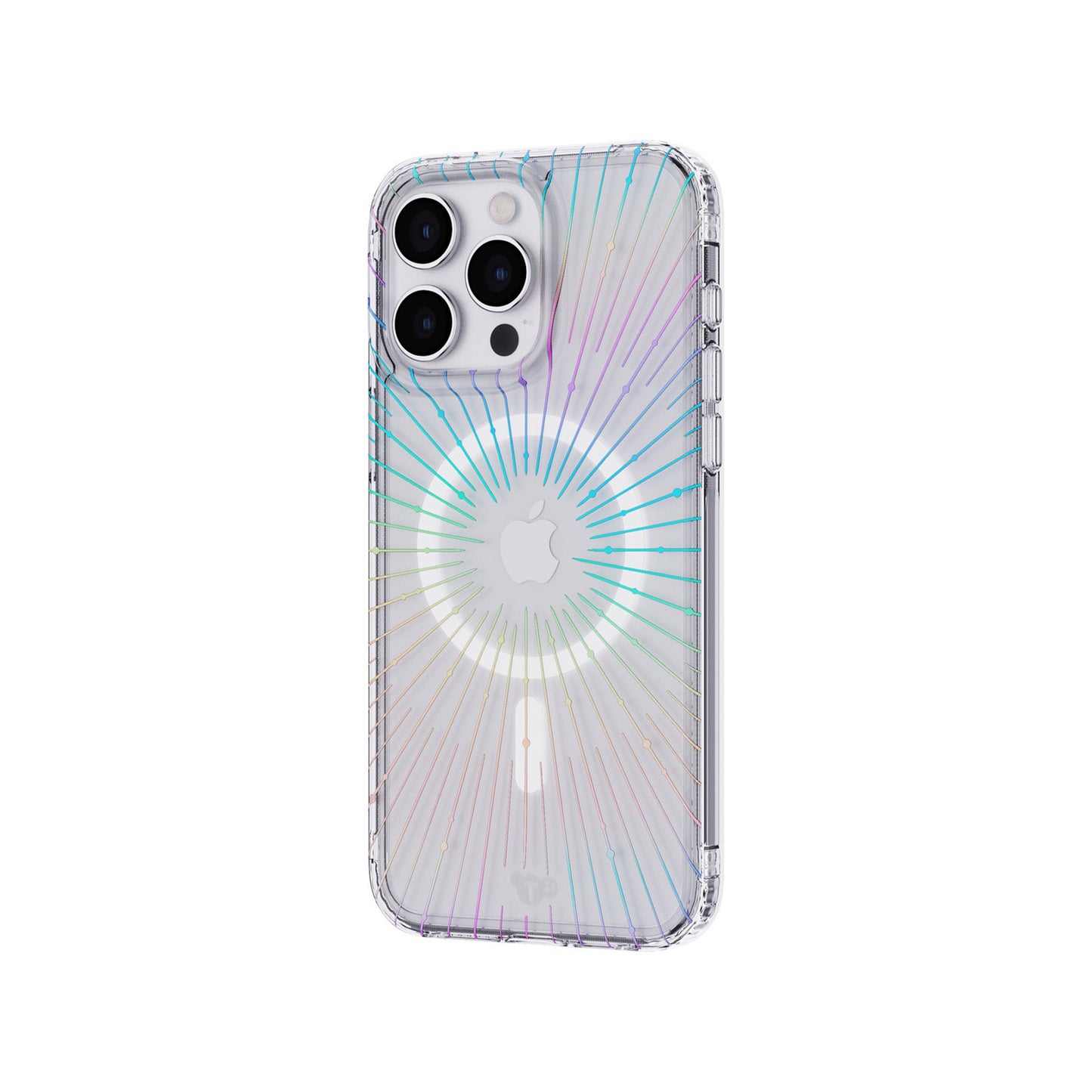 EOL Tech21 Evo Clear hoesje avec MagSafe pour iPhone 15 Pro - Sparkle Solar
