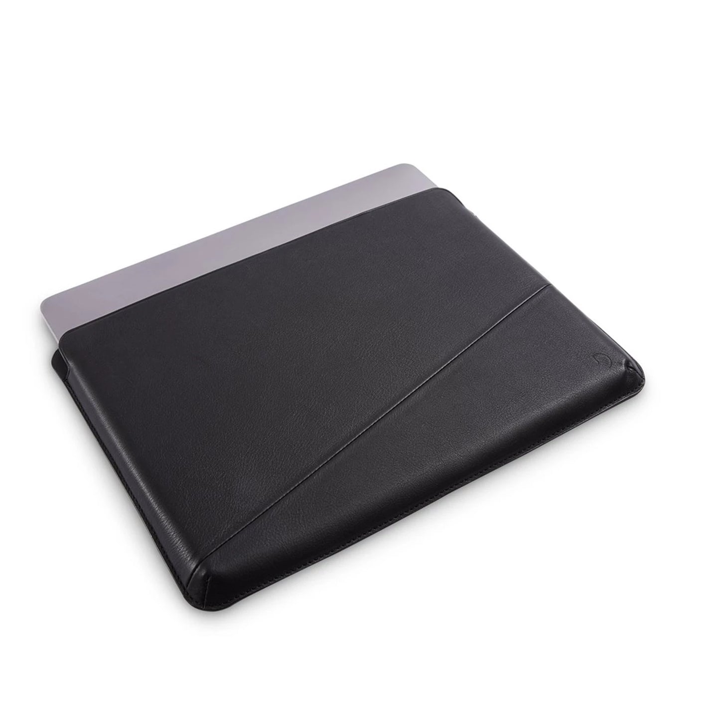 EOL Decoded Leren frame sleeve voor MacBook 13-inch - Zwart